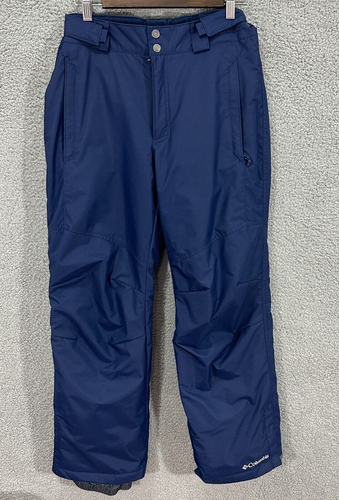 Columbia Mens ski pants small short Blue Bugaboo II omni tech waterproof  outdoor | eBay