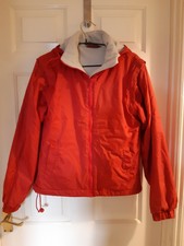 Red Size Small Adler Active 2in1 women's Jacket With Detachable Sleeves And Hood