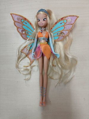 Stella Winx Club Super Fate Enchantix Precious Doll RARA Giochi