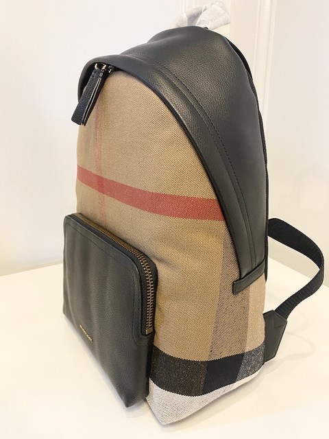 burberry canvas backpack