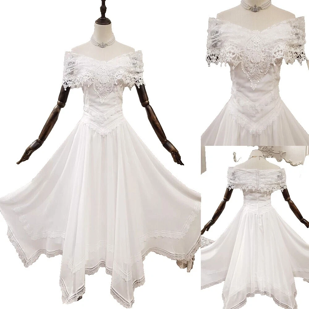 Té de Gasa A-Line vestidos de novia