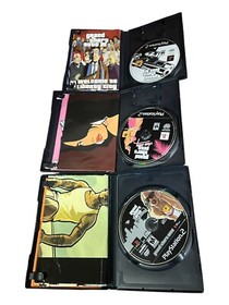 Sony PlayStation 2 PS2 CIB Grand Theft Auto: The Trilogy III VICE SAN LOT MAP BL