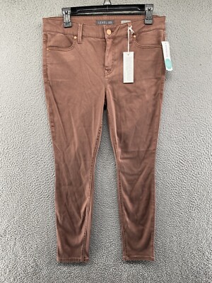 Level 99 Stitch Fix Primrose Skinny Brown Jeans in Women's Petite Size 30  NEW