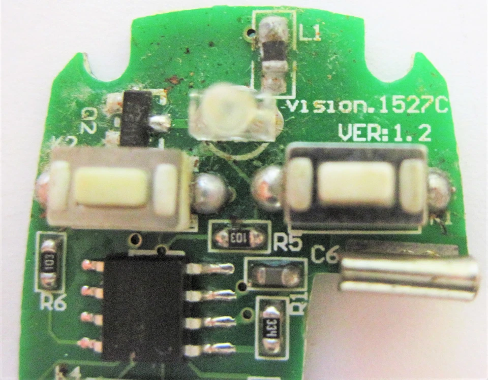 Vision 1877526 1527C keyless entry car starter key fob clicker control 315 MHz - Image 4 of 4