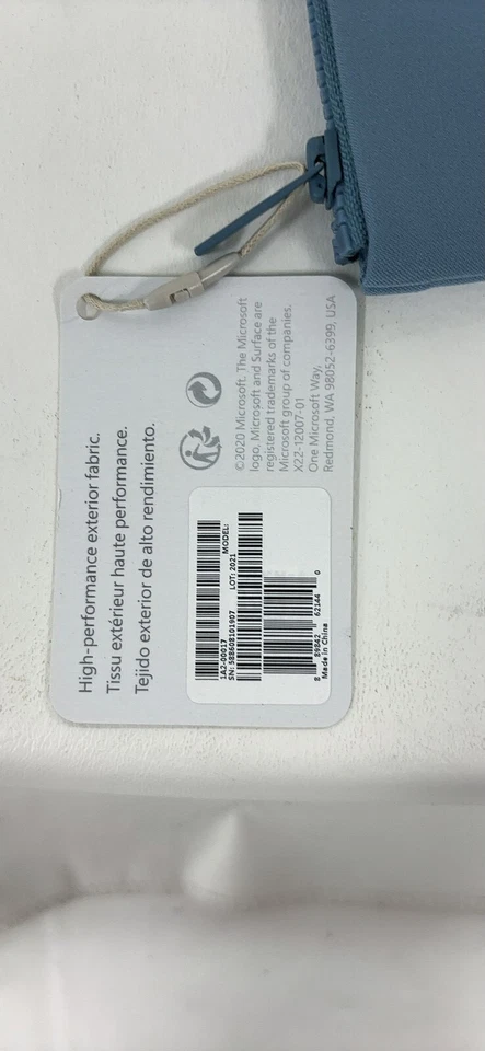 Microsoft Surface Go Sleeve Ice Blue - Image 4 of 4