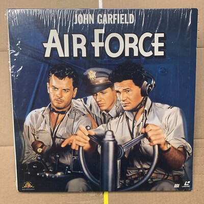 AIR FORCE (Laserdisc) 2-Disc REMASTER 1999 LATE RELEASE John Garfield GREAT FILM