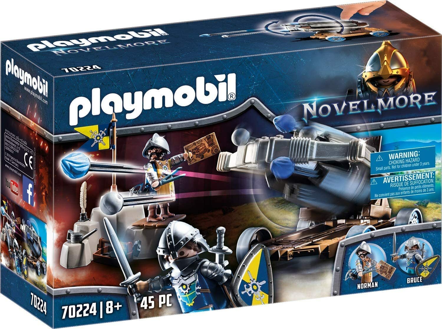 Cavalieri Di Novelmore Con Balestra 70224 Playmobil