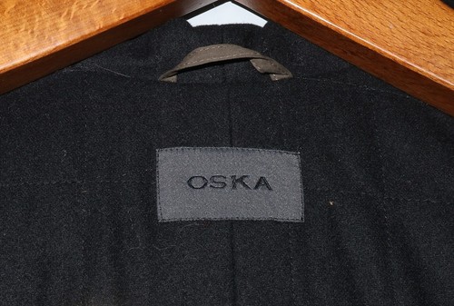 OSKA Womens Hooded Oversized Comfort Fit Coat Jacket Size 1 - Picture 7 of 11