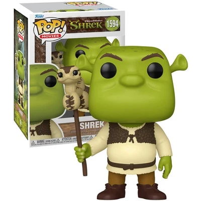 Funko Shrek with Snake POP Movies Figure 1594 Collectable Gift