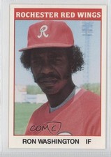 1987 TCMA/CMC International League Ron Washington #166 0j0
