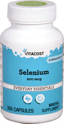 Vitacost Selenium 200mcg -300 Capsules , Exp: 6/2027