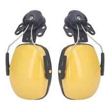 Safety Helmet Ear Muffs Noise Reduction Hearing Protection Construction Work