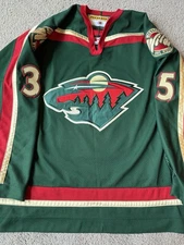 Manny Fernandez Minnesota Wild Green Vintage Koho NHL Hockey Jersey XL
