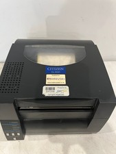 Citizen CL-S521 Direct Thermal Label Printer USB Black Fully Working Power Cable