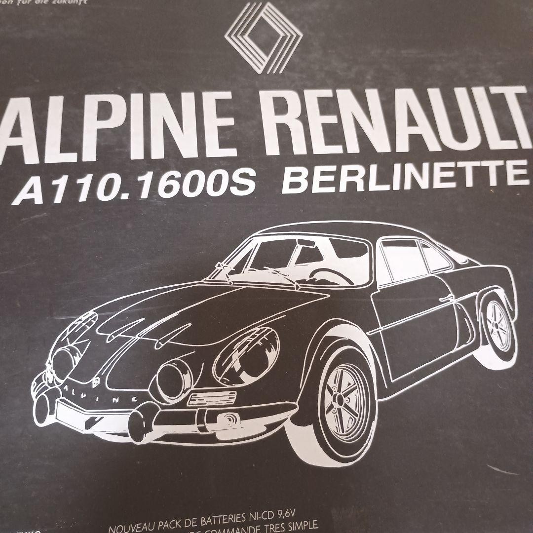 Nikko Alpine Renault A110 1600S R/C Car - [Junk] - Vintage