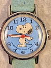 Snoopy 1958 United Feature Syndicate Inc Watch SilverTone Wind Up Vintage Repair