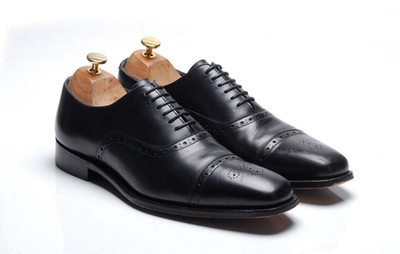 Tim Little x Grenson Semi-Brogues Schuhe `A Nickle & A Nail` UK 9 F US 10