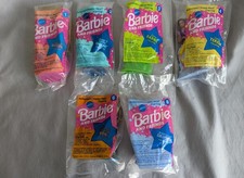 McDonald's 1994 Barbie And Friends Happy Meal Figures,  1,2,3,4,6 8, SEALED