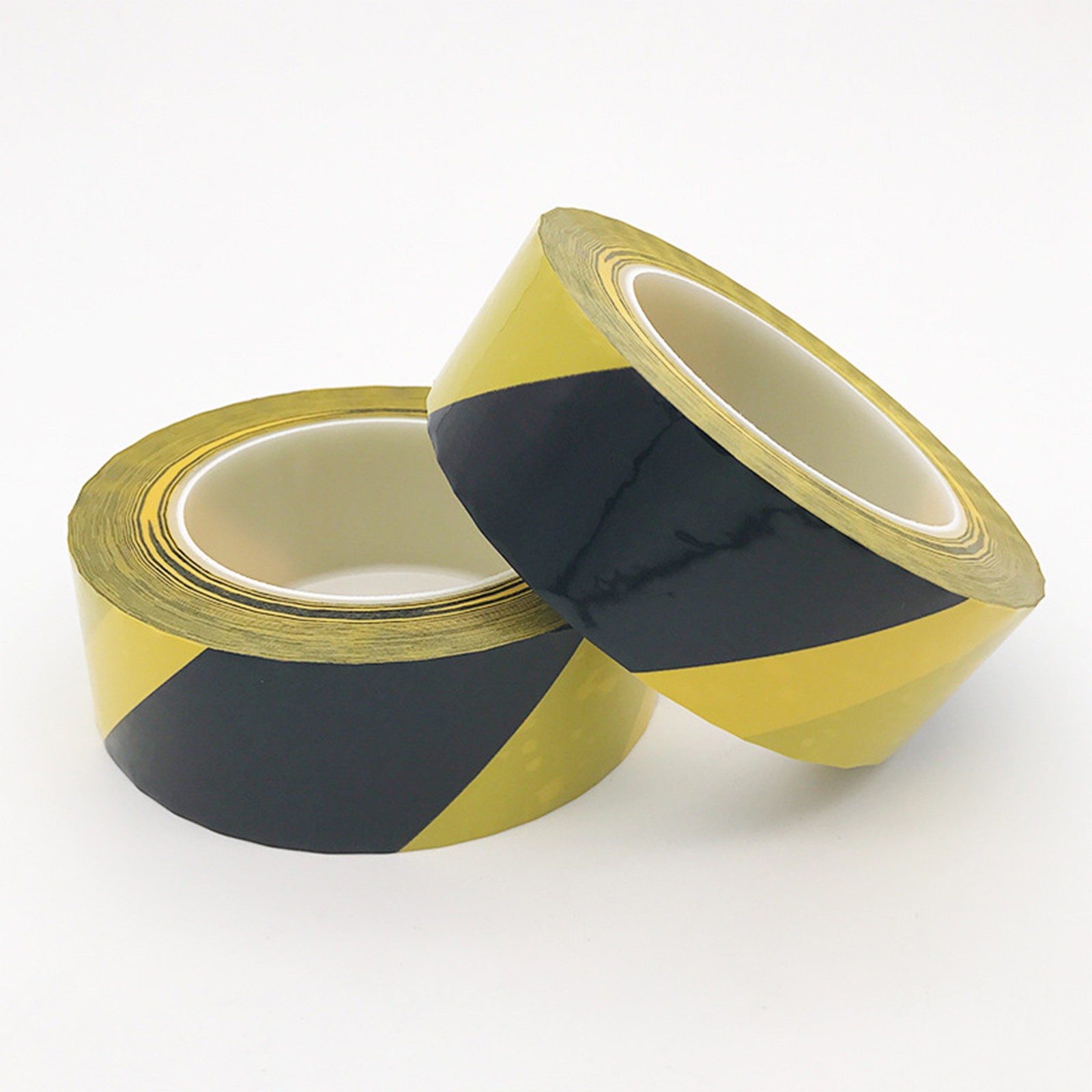 Floor Safety Tape High Visibility PVC Hazard Warning Tape Strong Adhesion☜