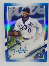 2021 Topps Chrome - Rookie Autographs Nick Heath #RA-NH Blue Refractor /150 (AU,