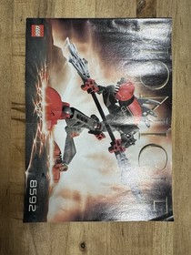 Lego Bionicle 8592 Rahkshi Turahk Shadow Kraata Edition w/Canister & Instruction