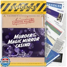 Cryptic Killers Unsolved Murder Mystery Game - Cold Case Files In