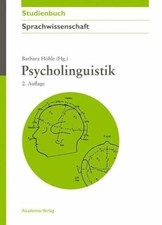 Psycholinguistik (Akademie Studienbücher - Buch De Gruyter Akademie Forschung
