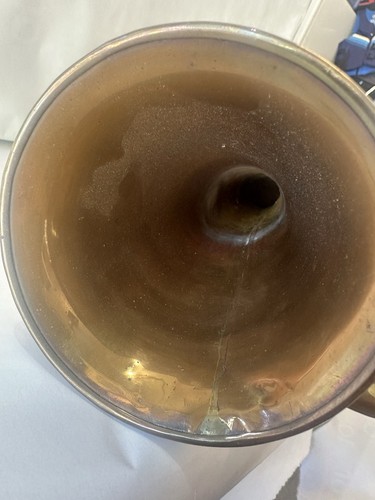 Vintage Brass/copper Bugle Horn unbranded - Picture 3 of 5