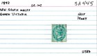 New South Wales 1892 Queen Victoria Stamp 1/2 Penny Sc 102 SA-445 — photo 4