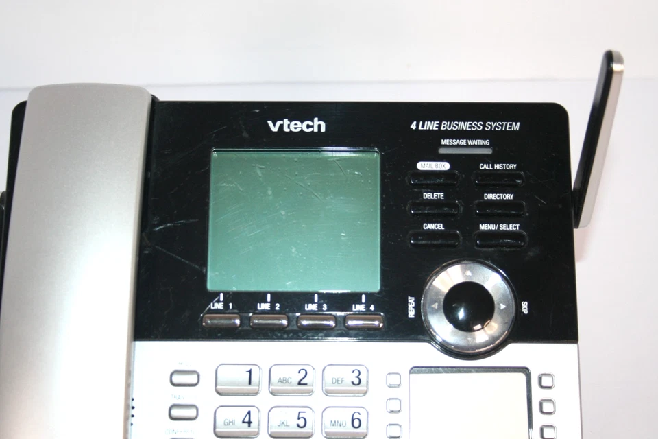 Teléfono Vtech y alimentación de CA, CM18245 4 líneas, usado, DECT 6 (base no incluida CM18445) Foto 4 de 4
