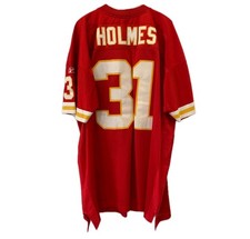 Priest Holmes Kansas City Chiefs Reebok Authentic On Field NFL Jersey 54 Red#86