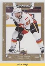 2017-18 Upper Deck Compendium Gold Michael Frolik #37 READ o1h