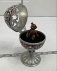 Jane Seymour Red and Silver Musical Egg IOB — photo 4