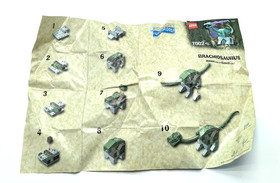 Lego 7000, 7001, 7002, 7003 YOUNG DINOSAUR Lot W/ 6720 Container