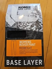 Kombi Base Layer Women's Rover Pant Midweight Xl  Nwt