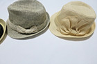3 Lot Paper/Straw Angela & William, The Hatter Co., Unbranded Hat — photo 2