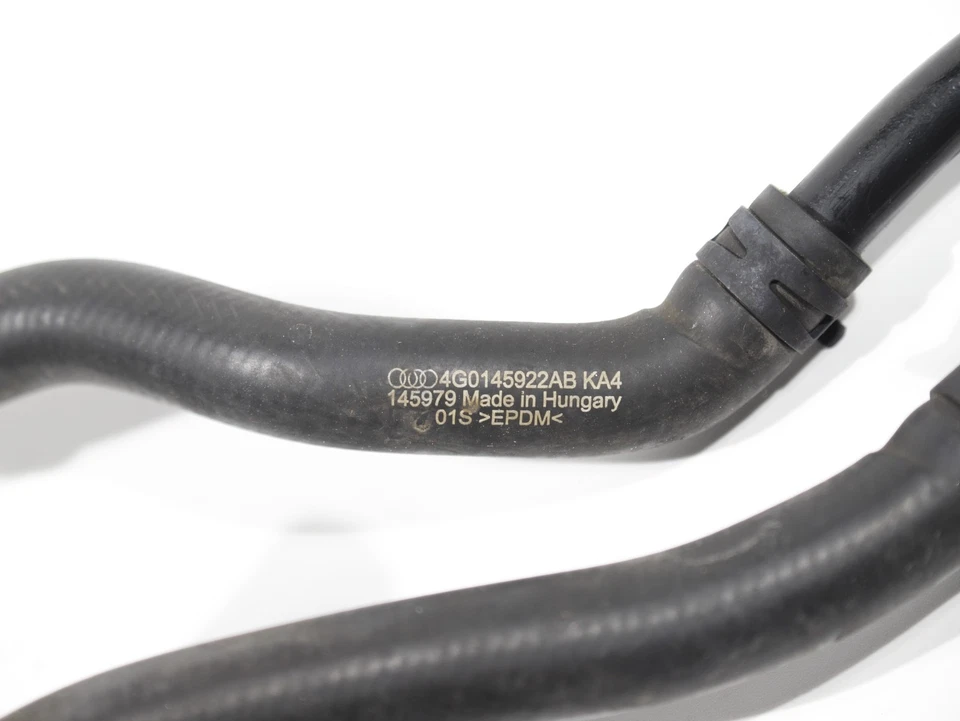 2012-2018 AUDI A6 QUATTRO 3.0L LÍQUIDO DE ARREFECIMENTO DO RADIADOR DO MOTOR TUBO DE MANGUEIRA INFERIOR FABRICANTE DE EQUIPAMENTO ORIGINAL - Imagem 4 de 4