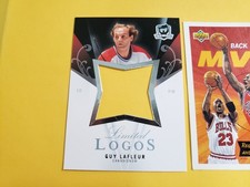 Guy Lafleur Montreal Canadiens 2007 - 2008 UD The Cup Limited Logos Blank Back