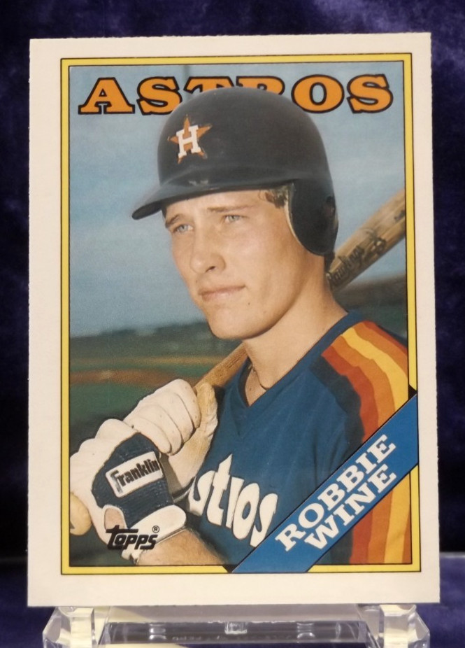 1988 Topps Tiffany #119 - Robbie Wine RC - Houston Astros - Near Mint
