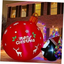 4FT Christmas Inflatables Outdoor Decorations Inflatable 4FT Christmas Bell