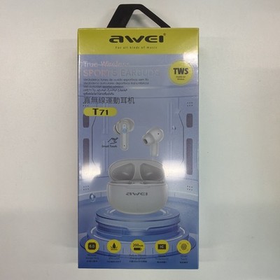 Bluetooth Wireless Earbuds,  Deep Bass, Mic for Sports,  2 colors