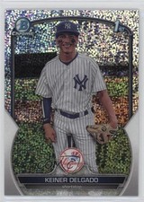 2023 Bowman Chrome Prospects Speckle Refractor /299 Keiner Delgado #BCP-191 3c2