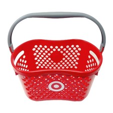Target Full Size Basket Handle Red Bullseye Logo Shopping Consumer Cosplay