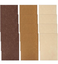 12 Pcs Felt Sheets, 7.8"&times;11.8" 1mm Thick Soft Felt Fabric Sheet 3 Assorted