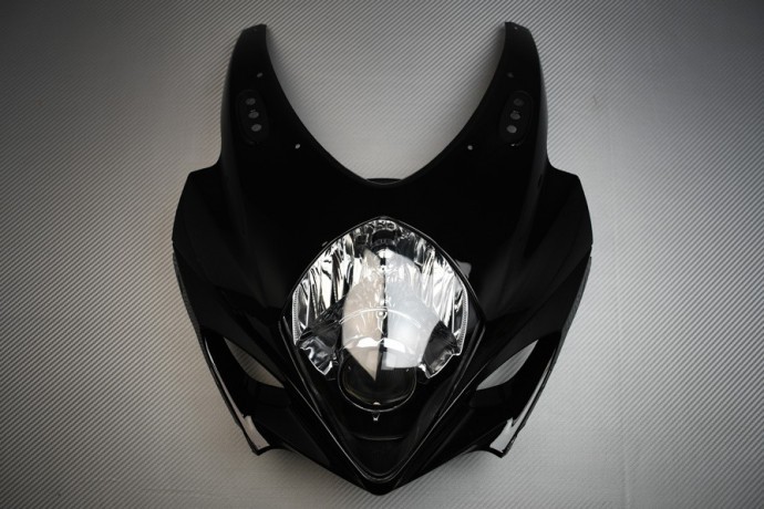 Tête de fourche de qualité d'origine avec phare transparent pour GSXR 1000