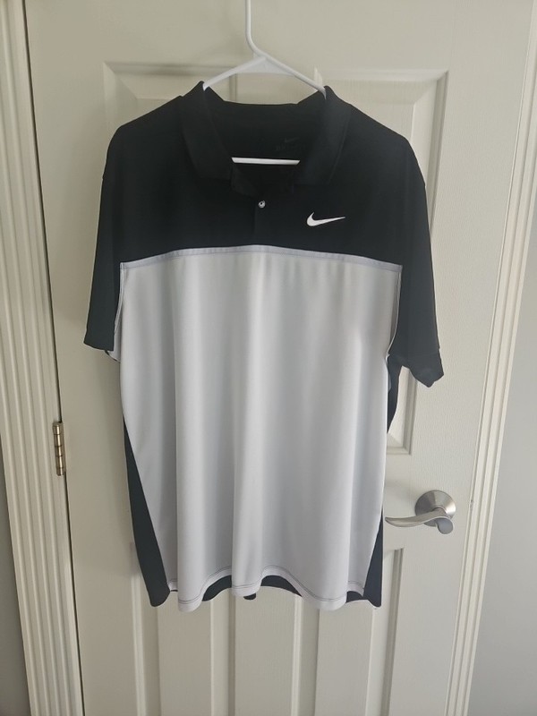 Nike Men's Standard Dri-FIT Colorblock Golf Polo Size XL