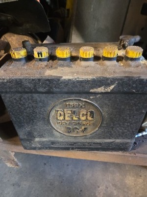 1955 56 57 Bel Air Corvette 159x Delco Battery DG7