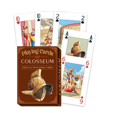 Colosseum Playing Cards ? Lo Scarabeo?s Homage to Rome?s Grand Arena