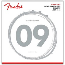 Fender 250LR Super 250 Nickel-Plated Steel Electric Strings - Light/
