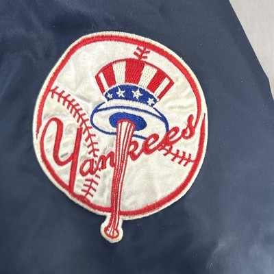 VTG Starter New York NY Yankees Diamond Collection Satin Quilted